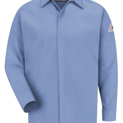 Concealed-Gripper Pocketless Long Sleeve Shirt - CoolTouch® 2 - Tall Sizes Thumbnail