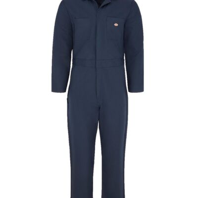 Basic Blended Long Sleeve Coverall - Tall Sizes Thumbnail